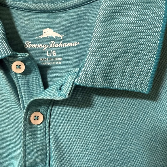 Tommy Bahama polo- Size Large - Picture 2 of 4